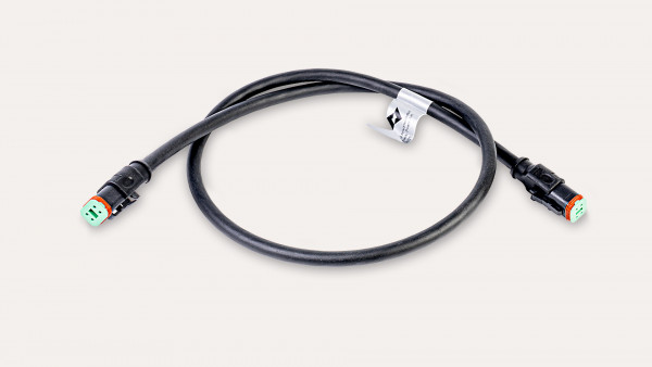 Connection cable for motor power supply